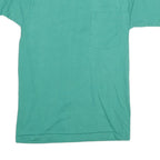 BVD Womens Green T-Shirt M Short Sleeve Crew Neck Plain Cotton Blend Casual