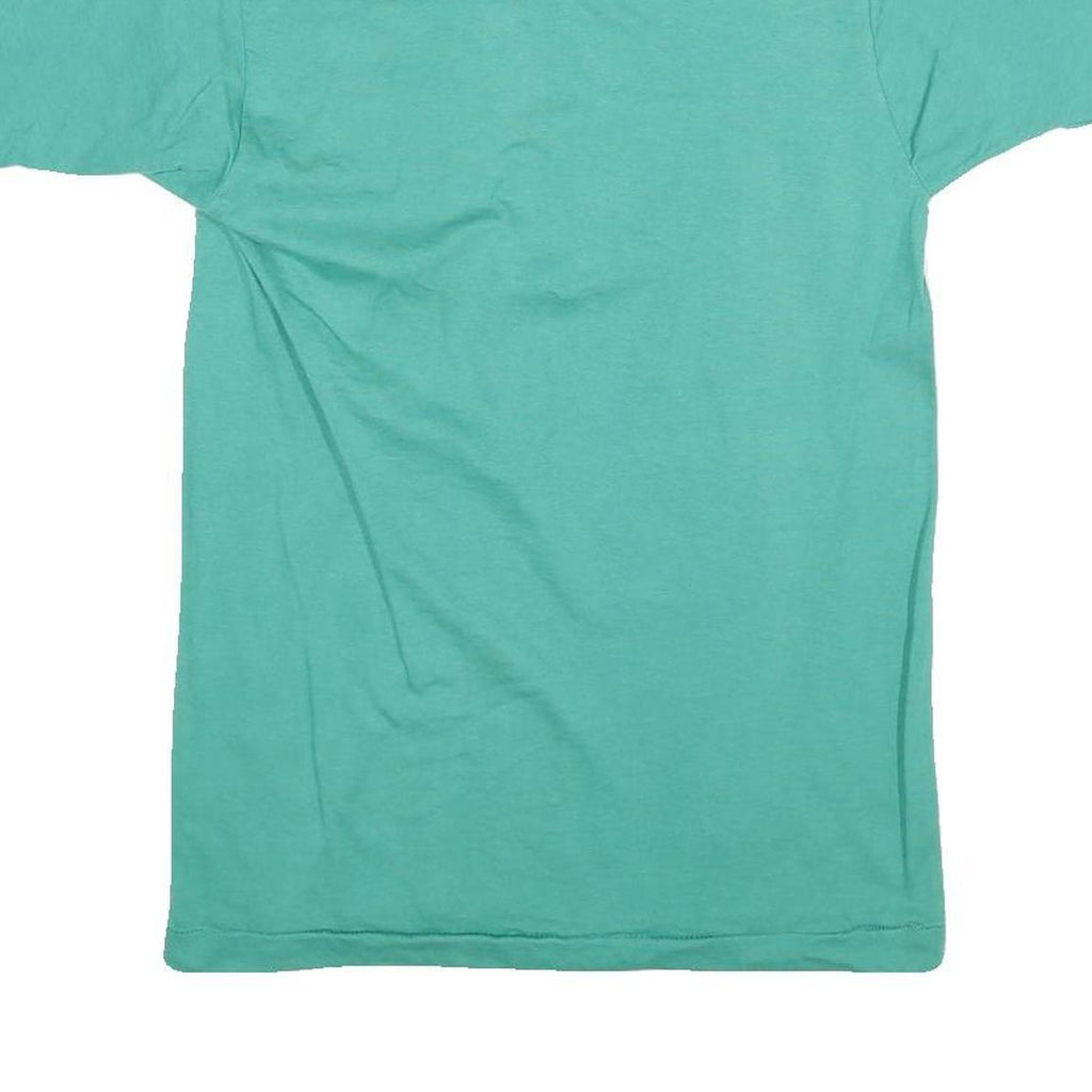 BVD Womens Green T-Shirt M Short Sleeve Crew Neck Plain Cotton Blend Casual