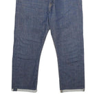 LEVI'S 510 Mens Jeans Blue Slim Skinny Denim Raw W34 L22 Zip Cotton Blend