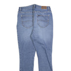 LEE Womens Slim Fit Blue Denim Jeans W28 L28 Cotton Zip Casual Classic