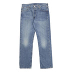 LEVI'S 501 BIG E Mens Jeans Blue Regular Straight Denim Medium W34 L32 Classic