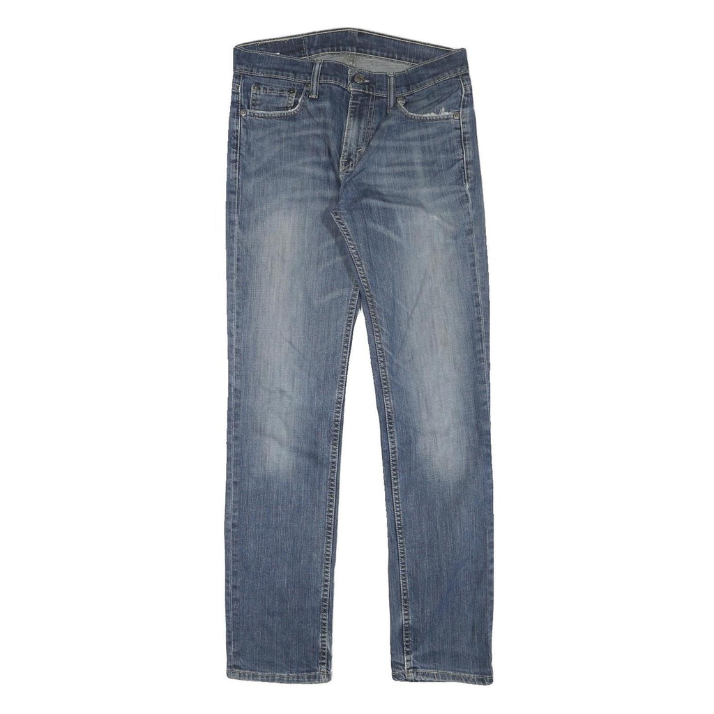 LEVI'S 511 Mens Jeans Blue Slim Skinny Denim Medium W29 L31 Classic Zip
