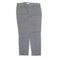 CALVIN KLEIN Chino Womens Trousers Black Regular Tapered W32 L28