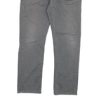DICKIES Mens Cotton Blend Grey Regular Fit Straight Leg Trousers W34 L32