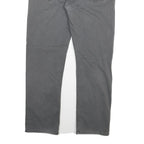 DICKIES Mens Cotton Blend Grey Regular Fit Straight Leg Trousers W34 L32