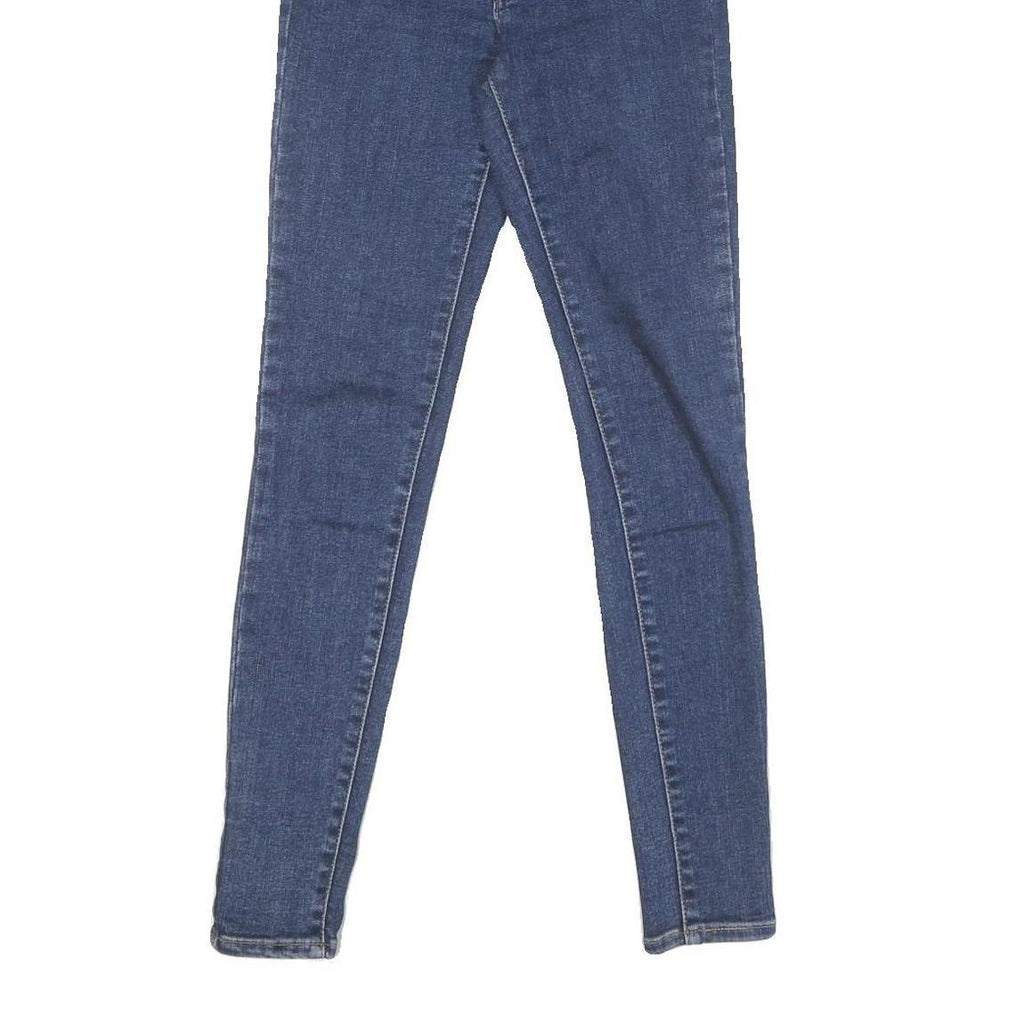 LEVI'S Big E Womens Jeans Blue Slim Skinny Denim Raw W24 L28 Button Fly