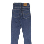 LEVI'S Big E Womens Jeans Blue Slim Skinny Denim Raw W24 L28 Button Fly
