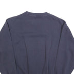 FREY Mens Blue Cotton Blend Crew Neck L Sweatshirt Mountain Graphic Embroidery