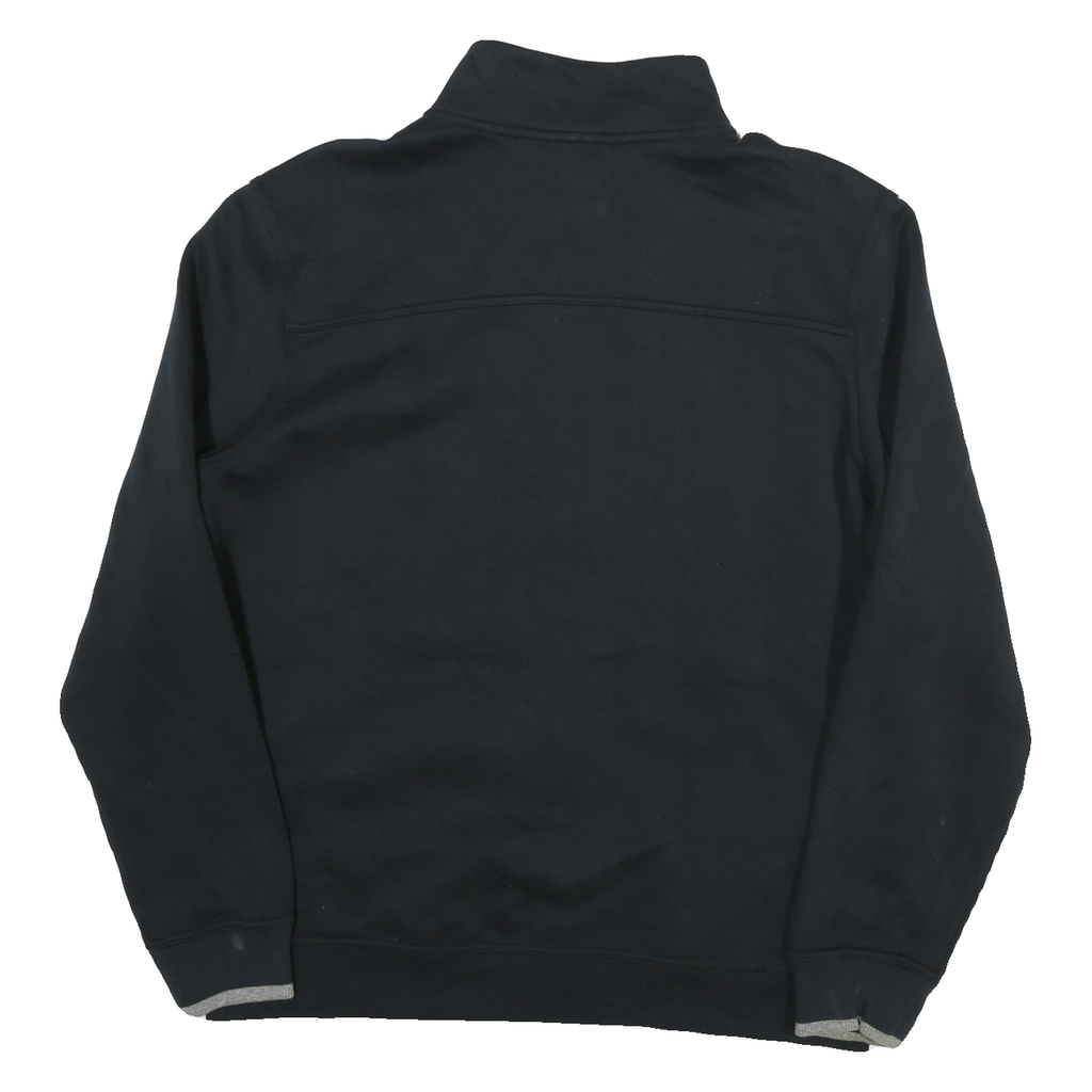 PUMA Mens Black Cotton Blend Zip Jacket L Sports Casual Streetwear