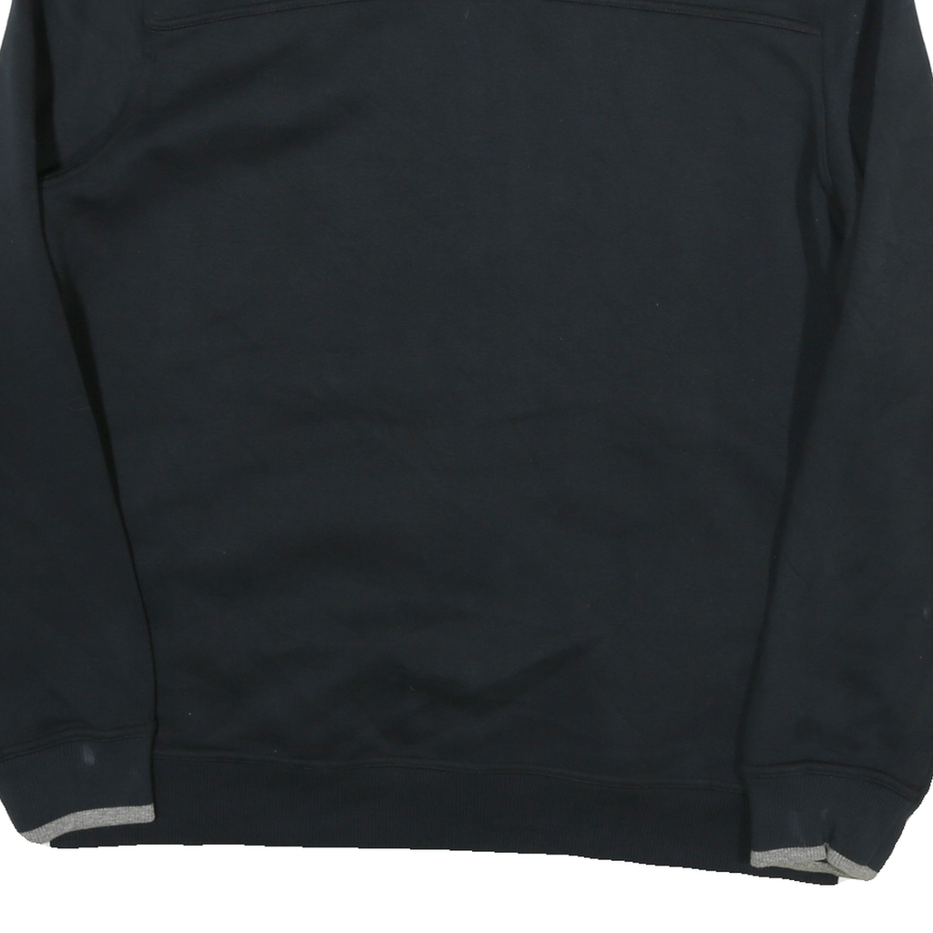 PUMA Mens Black Cotton Blend Zip Jacket L Sports Casual Streetwear