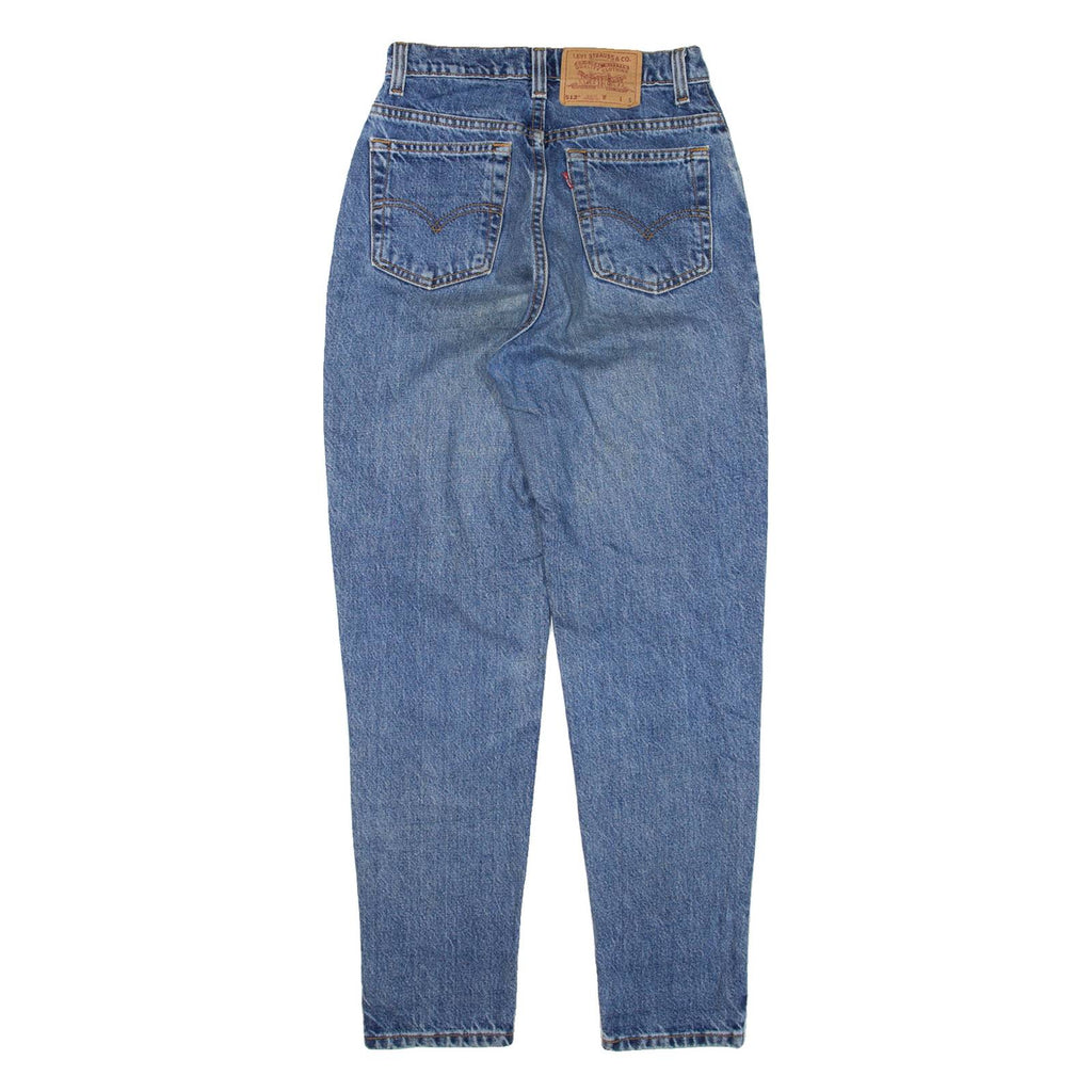 LEVI'S 512 Womens Jeans Blue Slim Tapered W25 L28