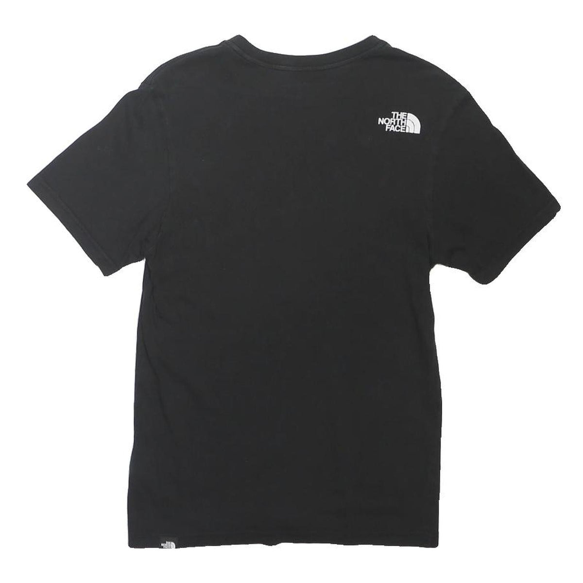 THE NORTH FACE Mens Black Graphic T-Shirt XS Short Sleeve Crew Neck Logo Print