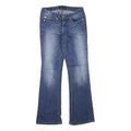 YMI Womens Blue Regular Bootcut Denim Medium W30 L31 Stylish Cotton Blend Jeans