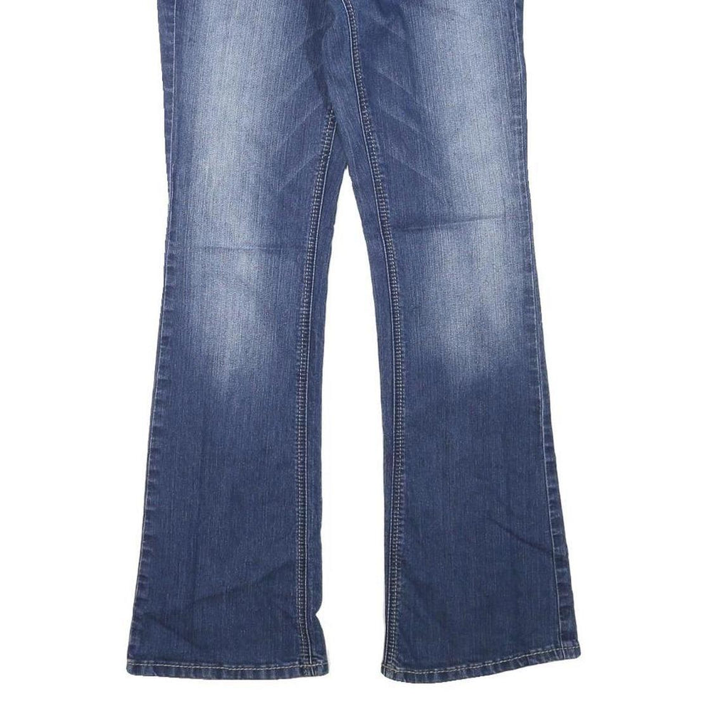 YMI Womens Blue Regular Bootcut Denim Medium W30 L31 Stylish Cotton Blend Jeans