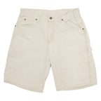 DICKIES Mens Workwear Shorts Brown M W32