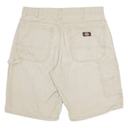 DICKIES Mens Workwear Shorts Brown M W32