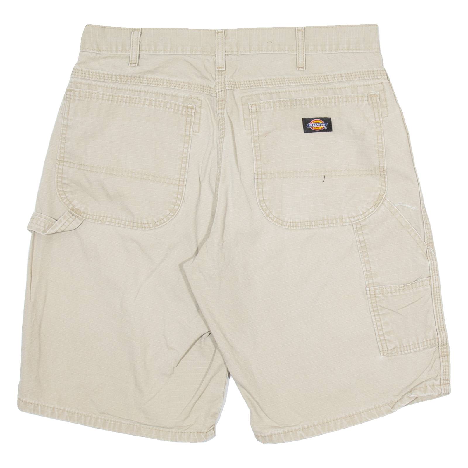 DICKIES Mens Workwear Shorts Brown M W32