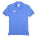 ADIDAS Mens Blue Short Sleeve Polo Shirt XS Cotton Blend Athletic Sports Casual