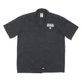 DICKIES Mens Black Four Day Ray Brewing Cotton Blend Shirt L Workwear