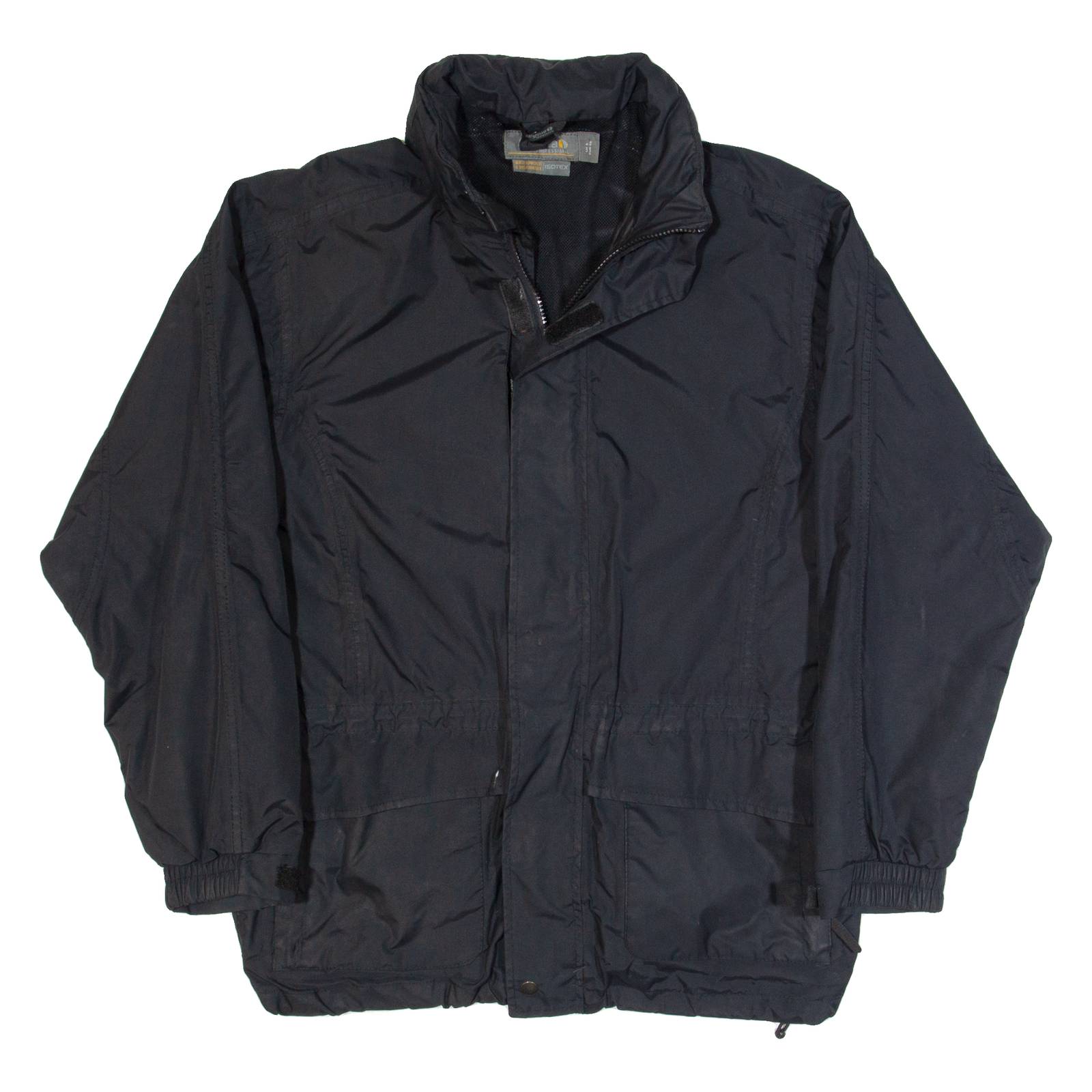 REGATTA Mesh Lined Mens Rain Jacket Black S