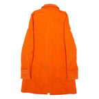 LACOSTE Womens Trench Coat Orange S