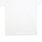 ONEITA Mens White Printed T-Shirt 2XL Short Sleeve Crew Neck Cotton Blend Casual
