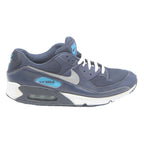 NIKE Air Max 90 Mens Blue & Light Blue Synthetic UK 10 Lightweight Trainers