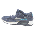 NIKE Air Max 90 Mens Blue & Light Blue Synthetic UK 10 Lightweight Trainers