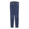LEVI'S 710 Womens Slim Skinny Denim Medium Wash Cotton Blend Jeans W27 L29