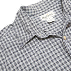 CARHARTT Mens Blue & Grey Check Shirt L Casual Cotton Button-Down Long Sleeve