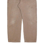 DICKIES Mens Jeans Beige Relaxed Straight Denim Medium W38 L30 Workwear