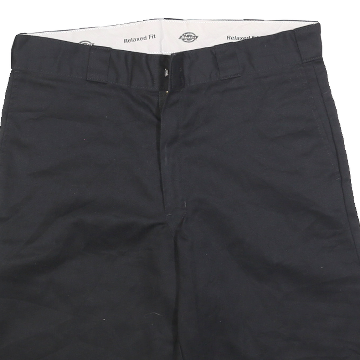 DICKIES Mens Shorts Black Casual Relaxed Fit L W34 Classic Workwear