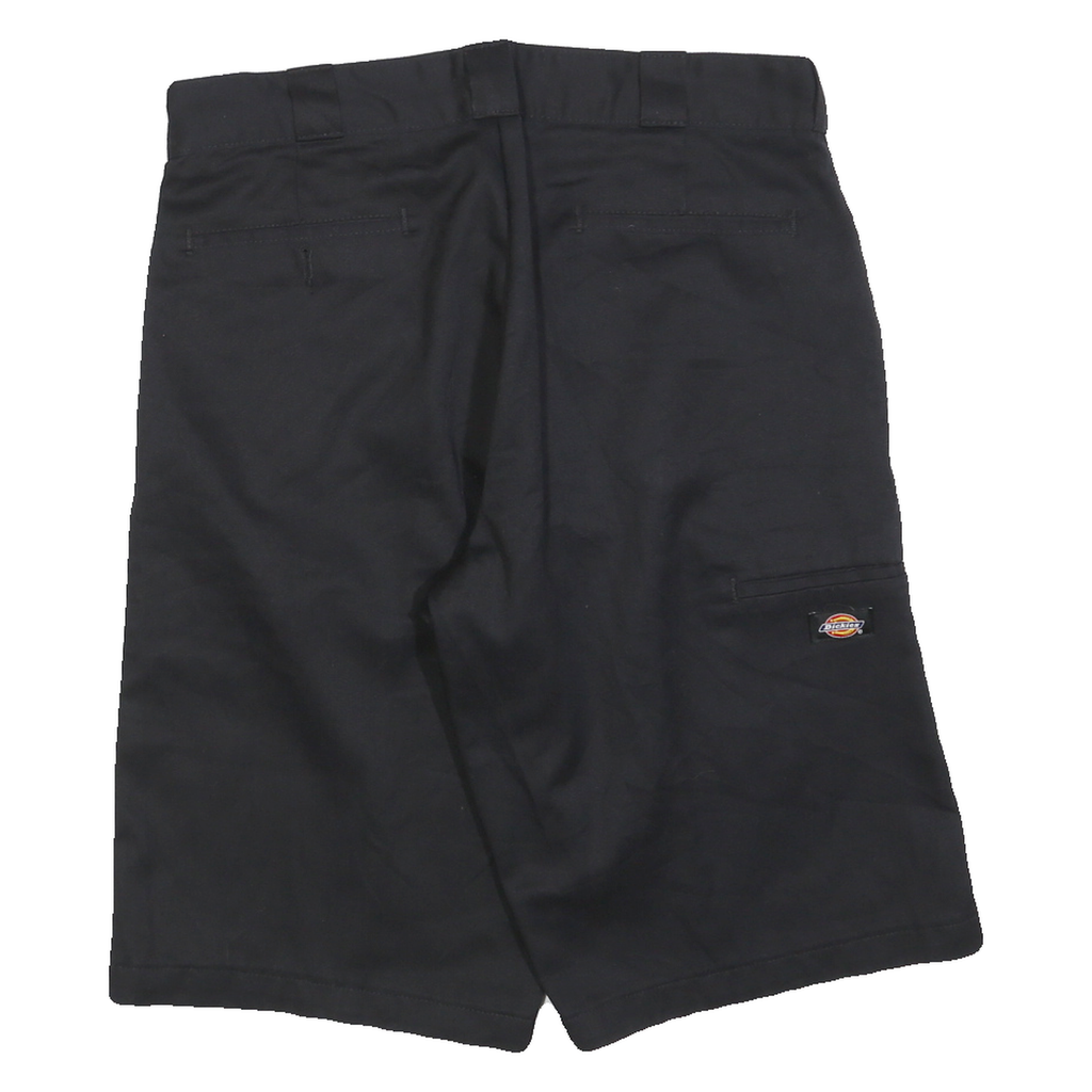 DICKIES Mens Shorts Black Casual Relaxed Fit L W34 Classic Workwear