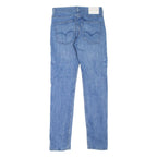 LEVI'S Line 8 Womens Jeans Blue Slim Skinny Stone Wash W27 L32