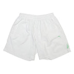 PUMA Mens White Fitness Activewear Shorts L W26 Polyester Lightweight