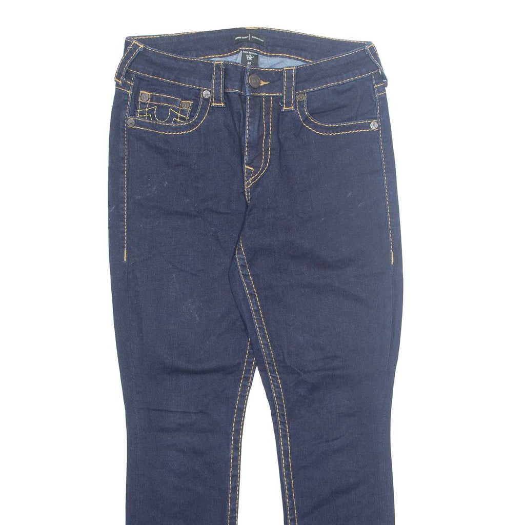 TRUE RELIGION Womens Jeans Blue Regular Skinny W30 L28