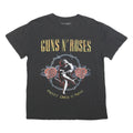 GUNS N ROSES Womens Black Graphic T-Shirt L Short Sleeve Crew Neck Sweet Child O