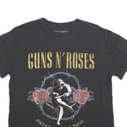GUNS N ROSES Womens Black Graphic T-Shirt L Short Sleeve Crew Neck Sweet Child O
