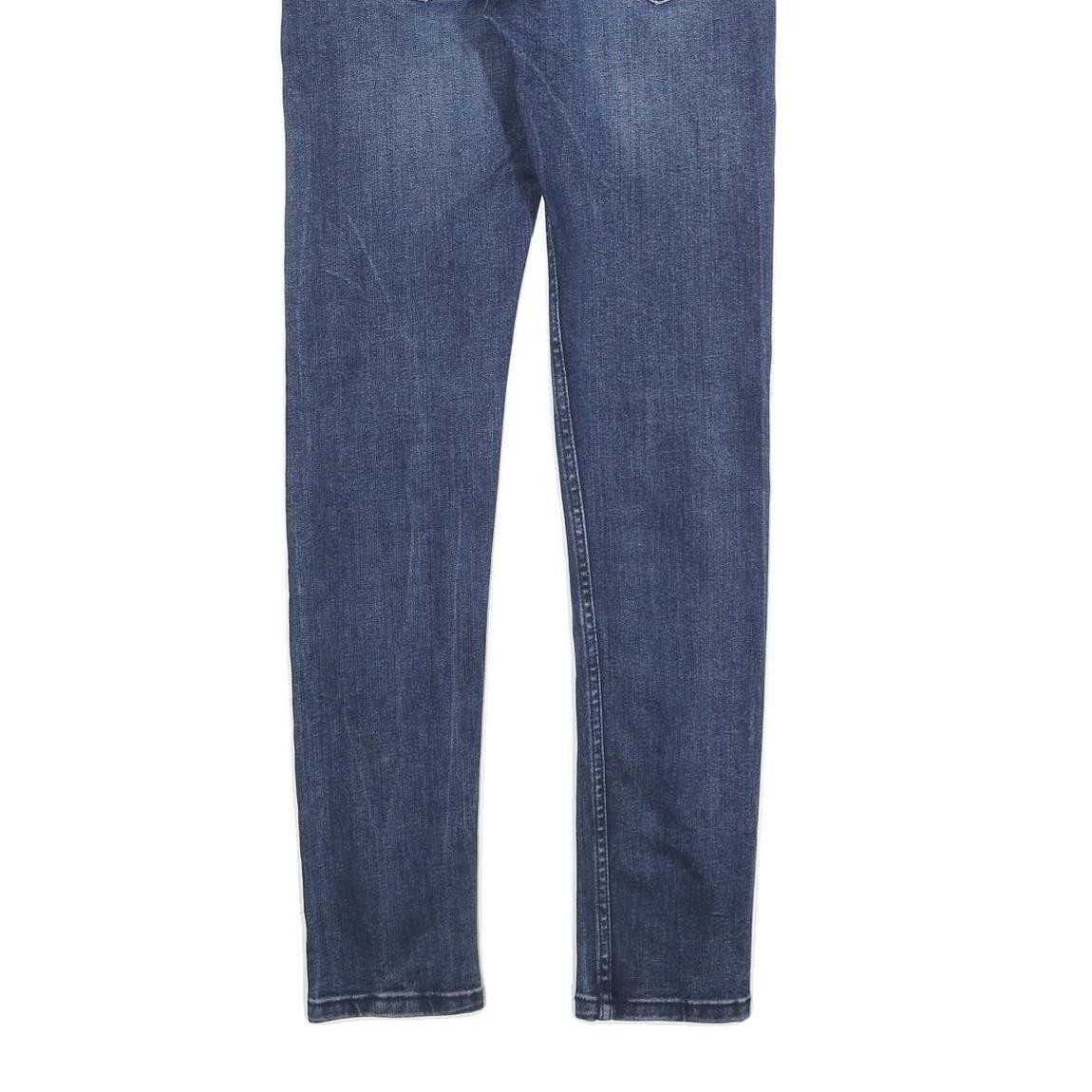 LEVI'S 519 Mens Jeans Blue Slim Skinny Denim Medium W28 L32 Stretch Cotton Blend