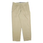 POLO RALPH LAUREN Mens Cotton Blend Beige Regular Fit Straight Trousers W36 L32