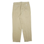 POLO RALPH LAUREN Mens Cotton Blend Beige Regular Fit Straight Trousers W36 L32