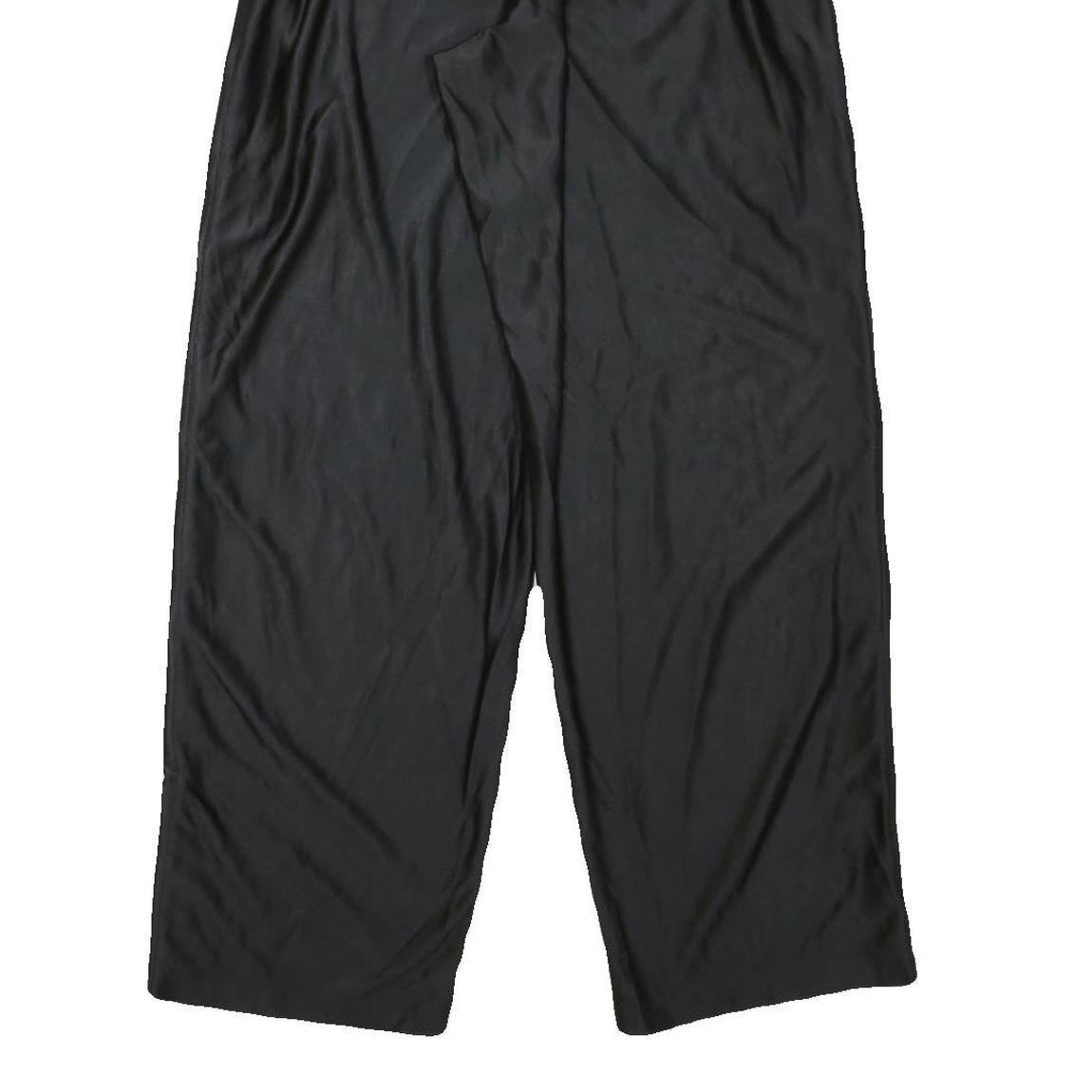 NIKE Mens Joggers Black L W30 L32 Relaxed Straight