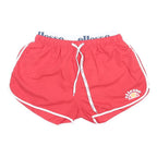 ELLESSE Womens Shorts Red Casual L W26 Branded Waistband Logo Running