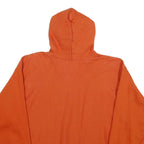 CHAMPION Mens Orange Genentech Pullover Hoodie XL Cotton Blend Casual Sweatshirt