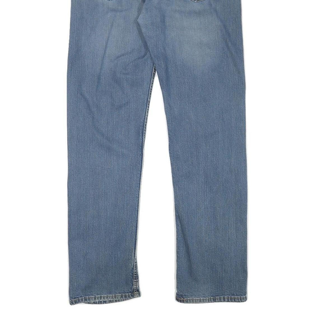 LEVI'S 505 Mens Jeans Blue Regular Straight Denim Light W37 L32 Classic Cotton