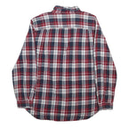CARHARTT Mens Red & Navy Check Shirt M Button Down Collar Casual Workwear