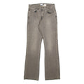 CALVIN KLEIN JEANS Womens Jeans Grey Regular Bootcut Stone Wash W29 L32