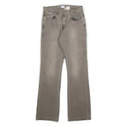 CALVIN KLEIN JEANS Womens Jeans Grey Regular Bootcut Stone Wash W29 L32