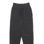 JACK WILLS Womens Joggers Black Slim Tapered UK 6 W22 L28 Polyester Blend
