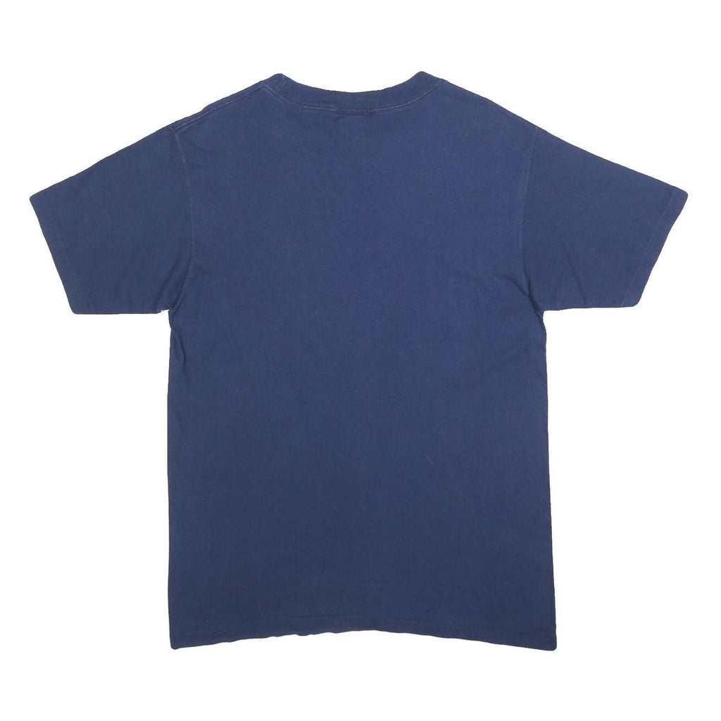 PRAIRIE MOUNTAIN Mens Blue Alaska Graphic T-Shirt M Short Sleeve Crew Neck